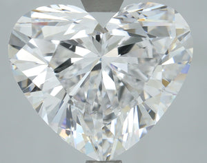 Lab-Grown 3.50ct Heart Diamond D VS1