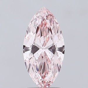 Lab-Grown 2.03ct Marquise Diamond Fancy Colour SI1