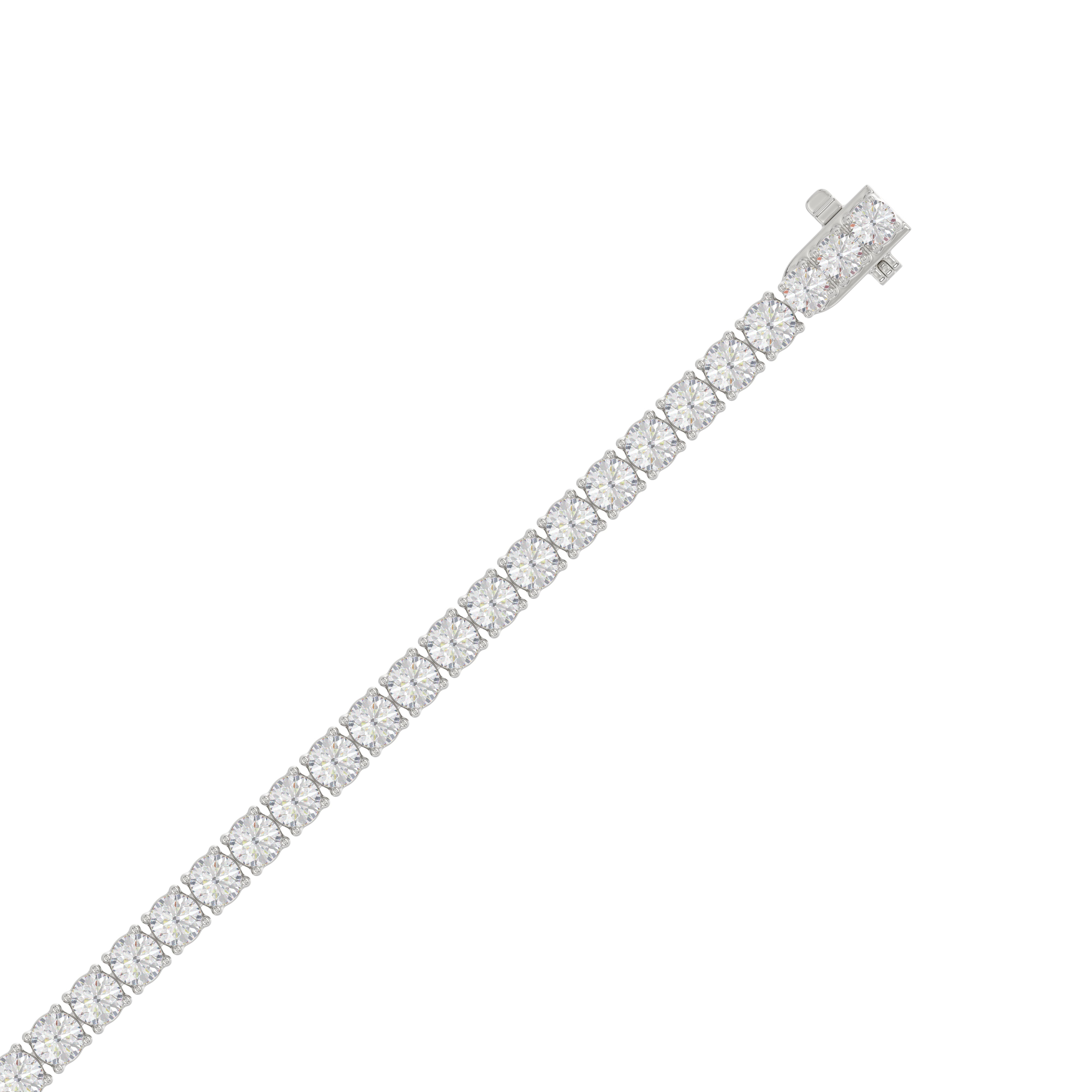 9K White Gold, top view