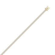 14K Yellow Gold, top view