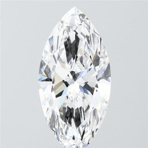 Lab-Grown 2.50ct Marquise Diamond E VS1