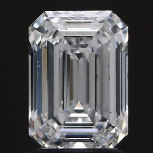Lab-Grown 2.04ct Emerald Diamond D SI1