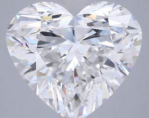 Lab-Grown 5.03ct Heart Diamond D VVS2
