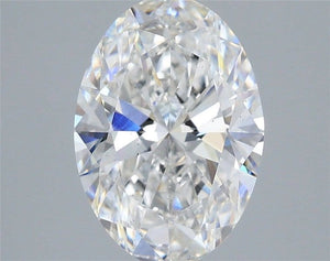 Lab-Grown 2.51ct Oval Diamond F VS2