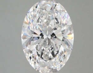 Lab-Grown 4.00ct Oval Diamond E VVS1