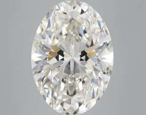Lab-Grown 6.12ct Oval Diamond H VS1