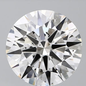 Lab-Grown 5.00ct Round Diamond F SI1
