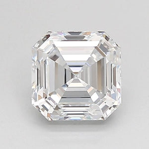 0.9ct Asscher Lab Grown Diamond — F VVS1