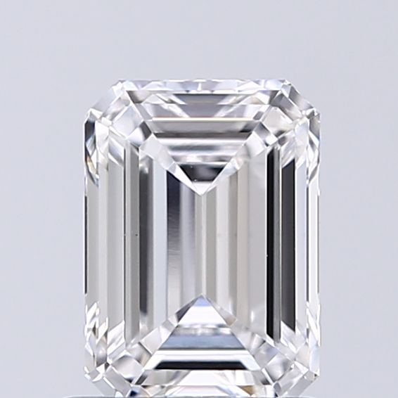 Lab-Grown 1.01ct Emerald Diamond D VVS2