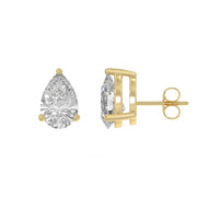 14K Yellow Gold, flat view