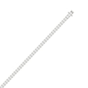 14K White Gold, flat view