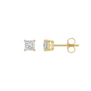 14K Yellow Gold, flat view