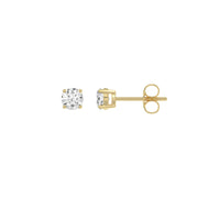 14K Yellow Gold, flat view