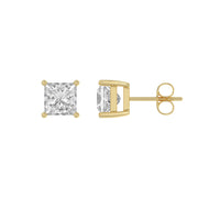 14K Yellow Gold, flat view